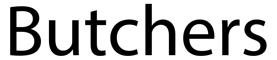 Butchers